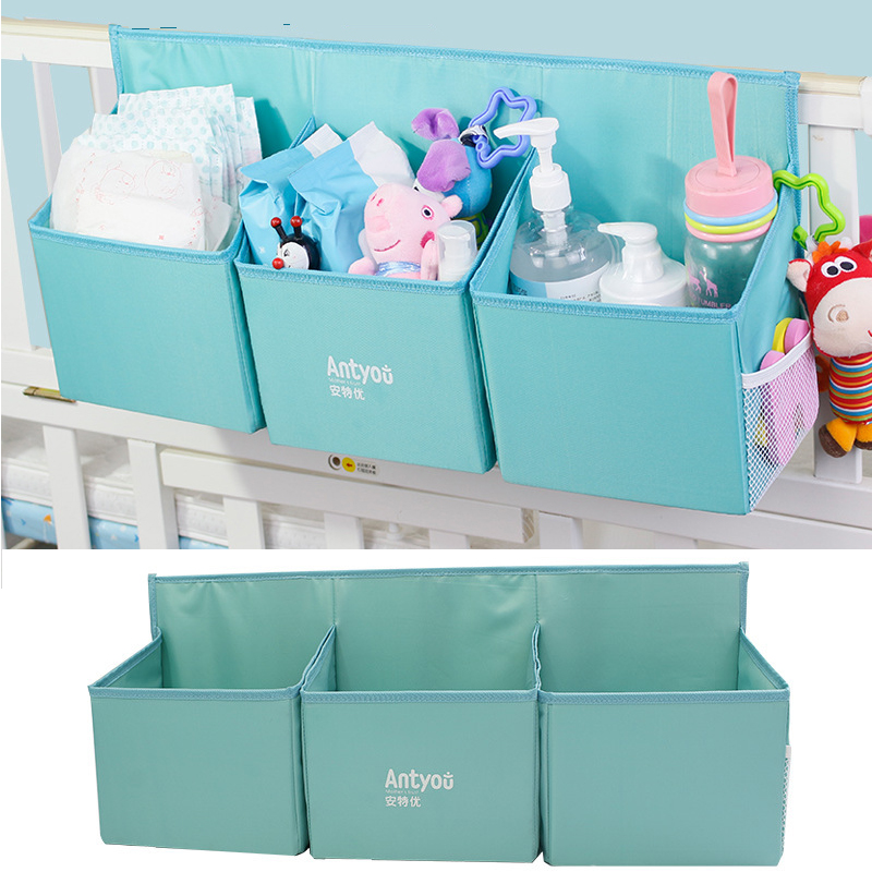 Baby Nursery Sets - ขนาดใหญ่แขวนเก็บของเล่นกระเป๋าผ้าอ้อมสำหรับ Crib Organizer เตียงข้างเตียงเนอสเซอรี่กระเป๋าชุดเครื่องนอนอุปกรณ์เสริม Stuff
