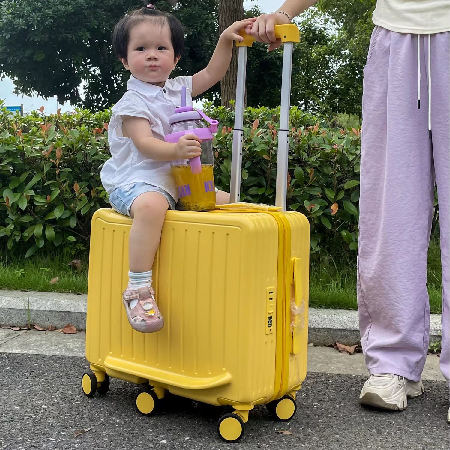 กระเป๋าเดินทางเด็ก เด็กเล็ก อุ - Baby Nursery Trolley บทวิจารณ์และราคา