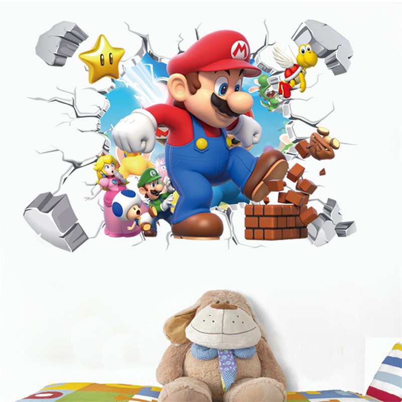 3D การ์ตูนอะนิเมะเกมตัวละครสติ - Baby Nursery Vinyl บทวิจารณ์และราคา