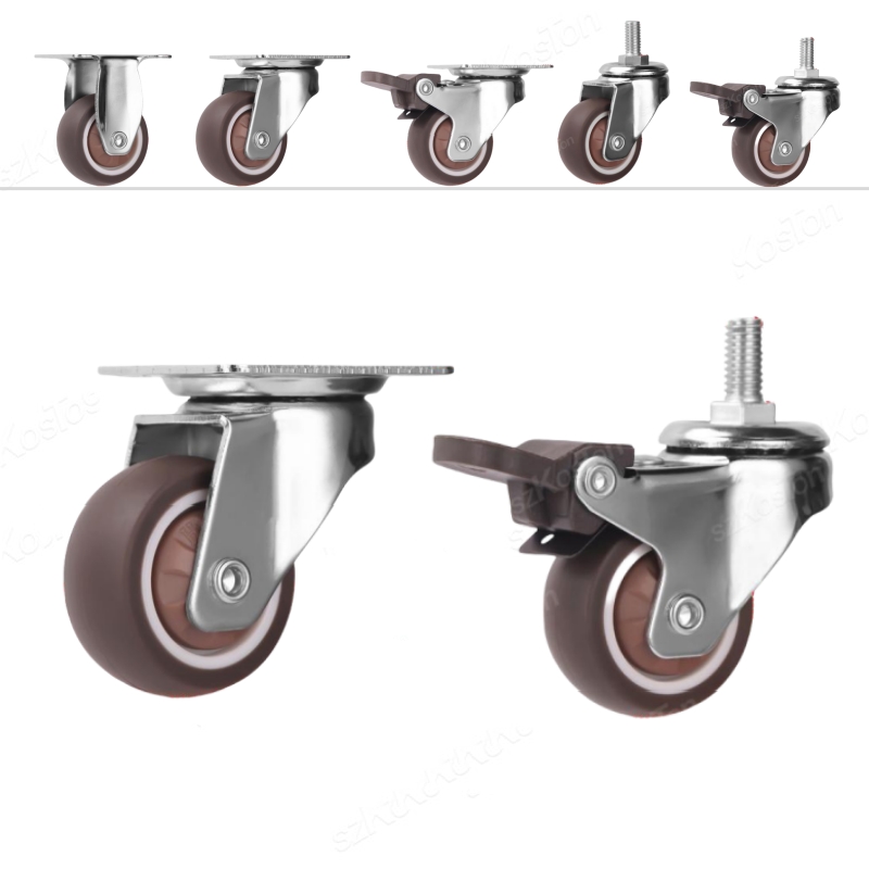4pcs Stem เกลียวล้อสํานักงานเก - Baby Nursery Trolley บทวิจารณ์และราคา