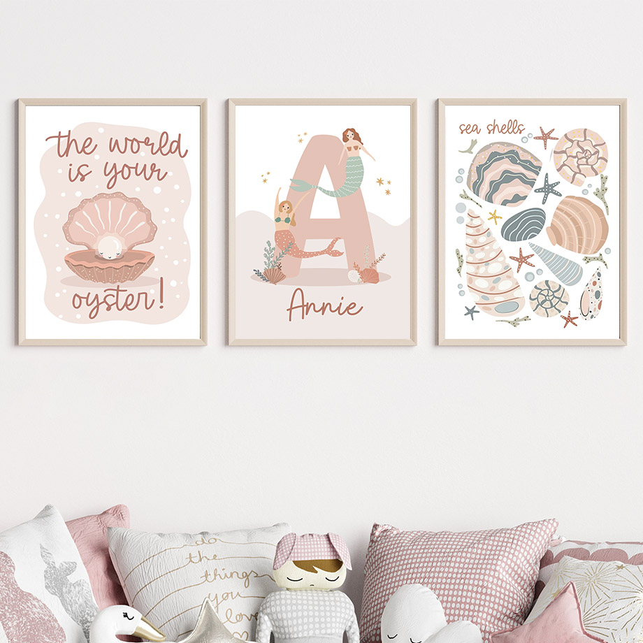 ภาพวาดสัตว์ทะเลการ์ตูน ปลาวาฬ  - Baby Nursery Name Wall Art บทวิจารณ์และราคา