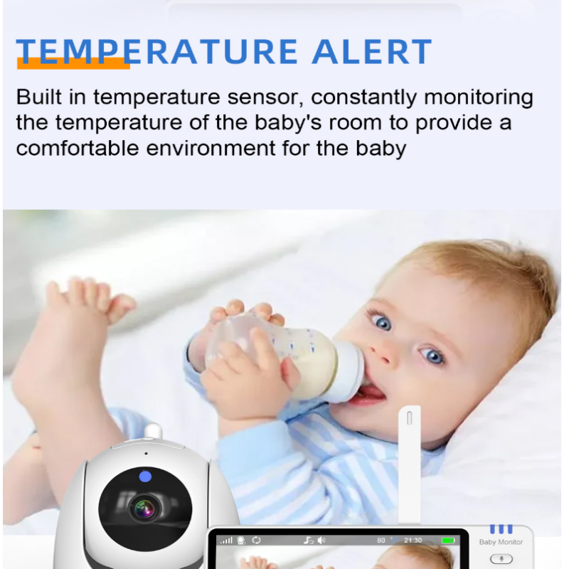 เบบี้โฟน จอภาพวิดีโอสำหรับเด็ก - Baby Nursery Camera บทวิจารณ์และราคา