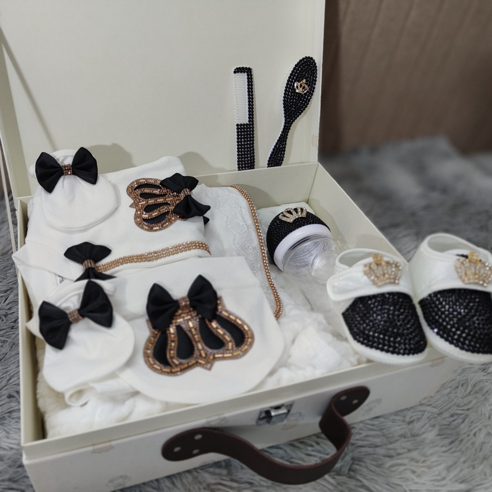 Dollbling สีดําทองทารกแรกเกิด  - Baby Nursery Sets บทวิจารณ์และราคา