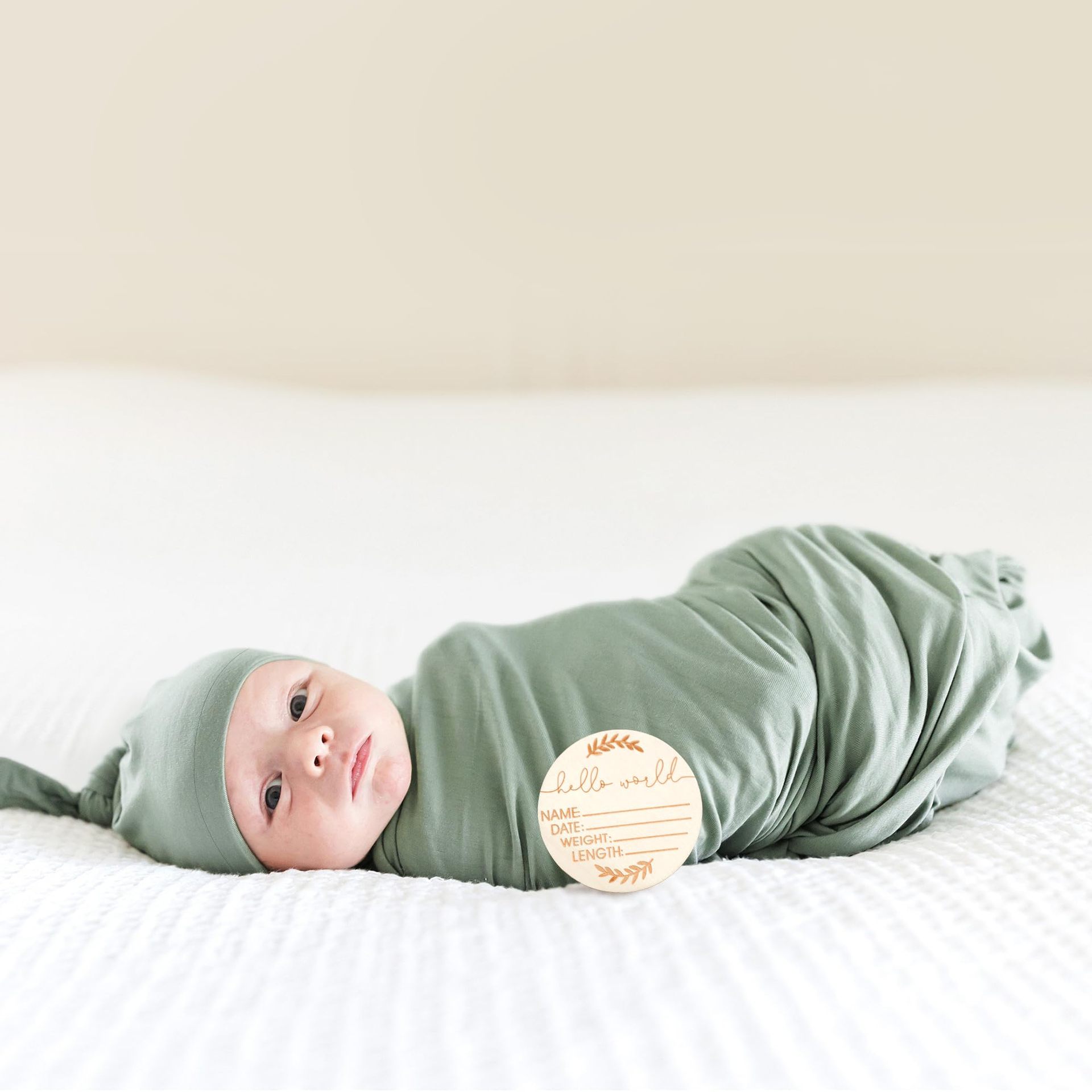ผ้าห่มเด็กแรกเกิดพร้อมที่คาดผม - Baby Nursery Sets บทวิจารณ์และราคา