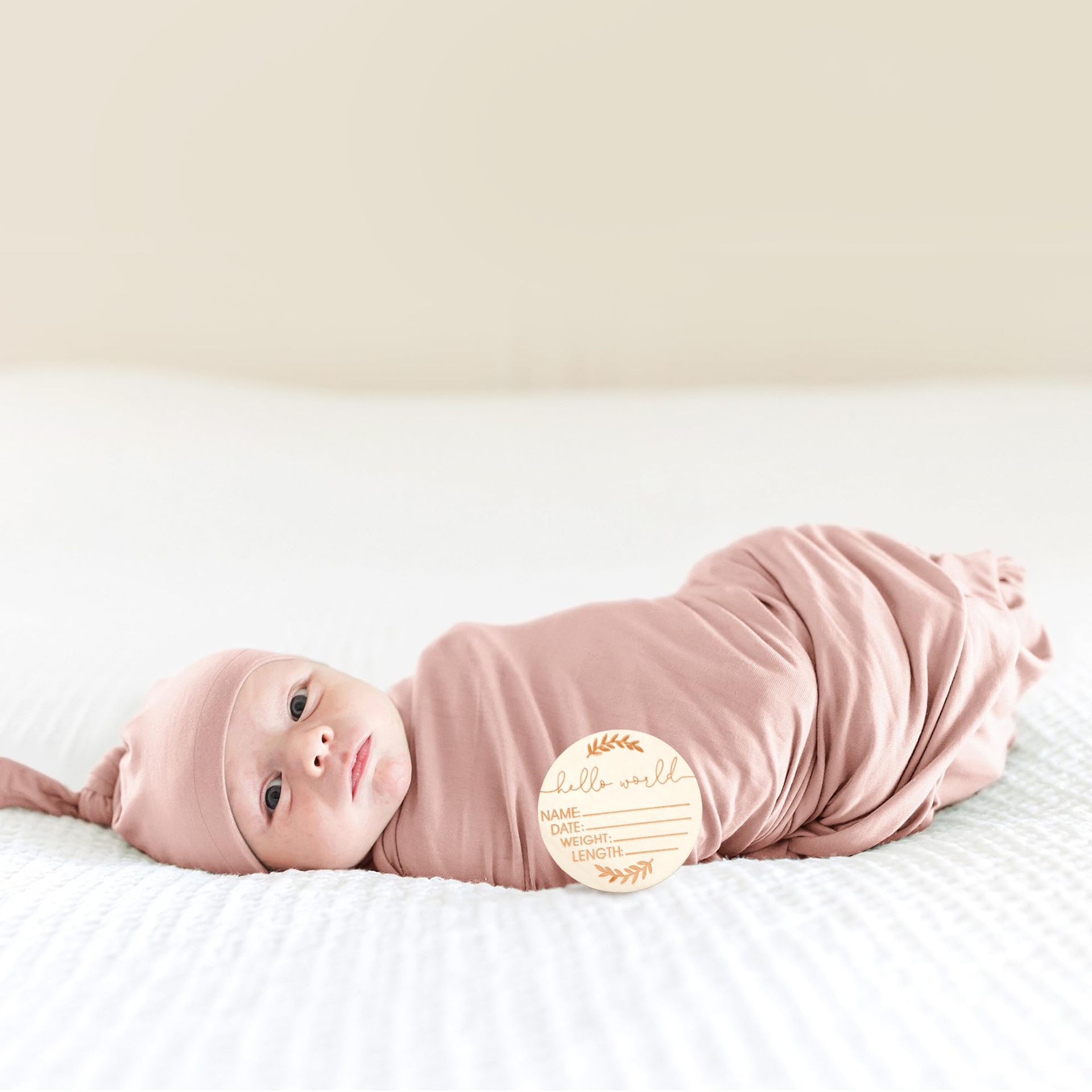 ผ้าห่มเด็กแรกเกิดพร้อมที่คาดผม - Baby Nursery Sets บทวิจารณ์และราคา