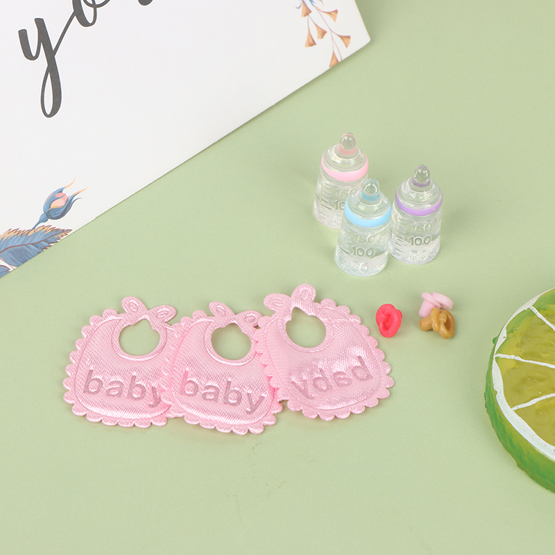 3ชิ้นบ้านตุ๊กตา1:12ขวดนมขนาดเล - Baby Nursery Sets บทวิจารณ์และราคา