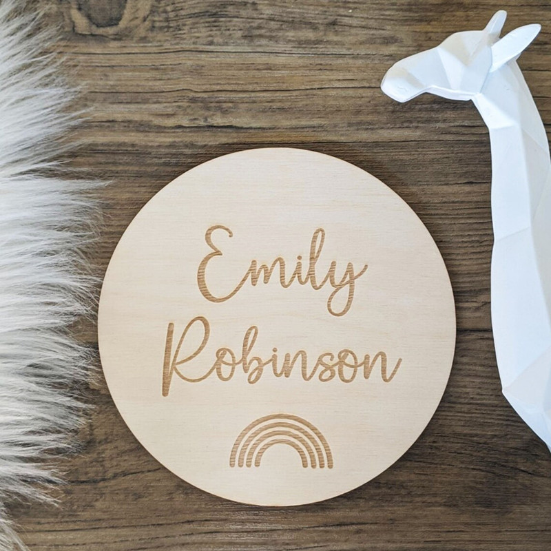 ไม้แกะสลัก ป้ายชื่อเนอสเซอรี่  - Baby Nursery Name Wall Art บทวิจารณ์และราคา