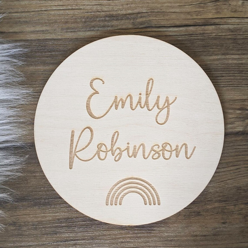 ไม้แกะสลัก ป้ายชื่อเนอสเซอรี่  - Baby Nursery Name Wall Art บทวิจารณ์และราคา