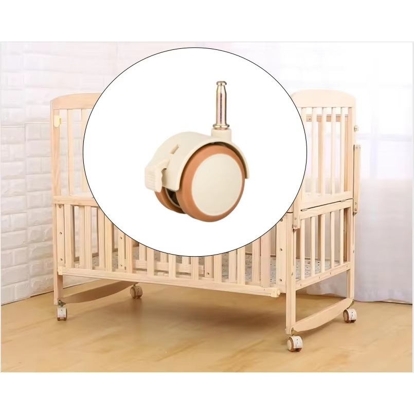ล้อเลื่อนแบบหมุนได้ขนาด 2 นิ้ว - Baby Nursery Trolley บทวิจารณ์และราคา