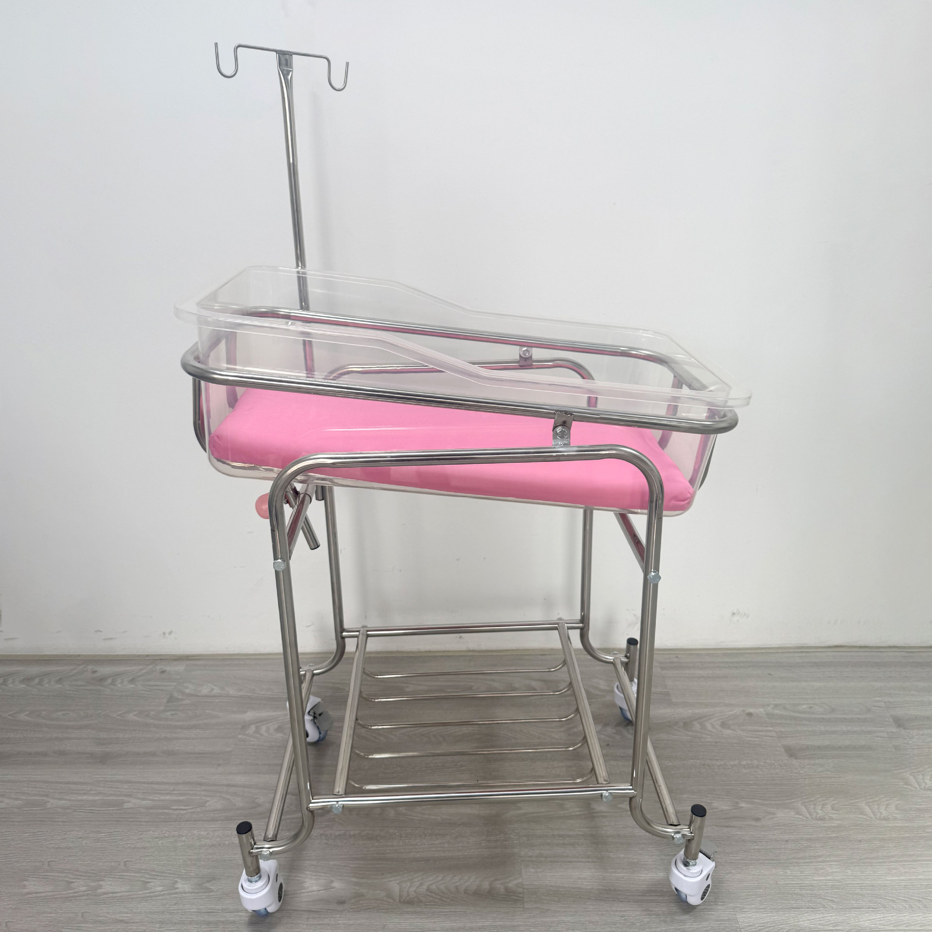 รถเข็นเด็กอ่อนสแตนเลส ปรับระดั - Baby Nursery Trolley บทวิจารณ์และราคา