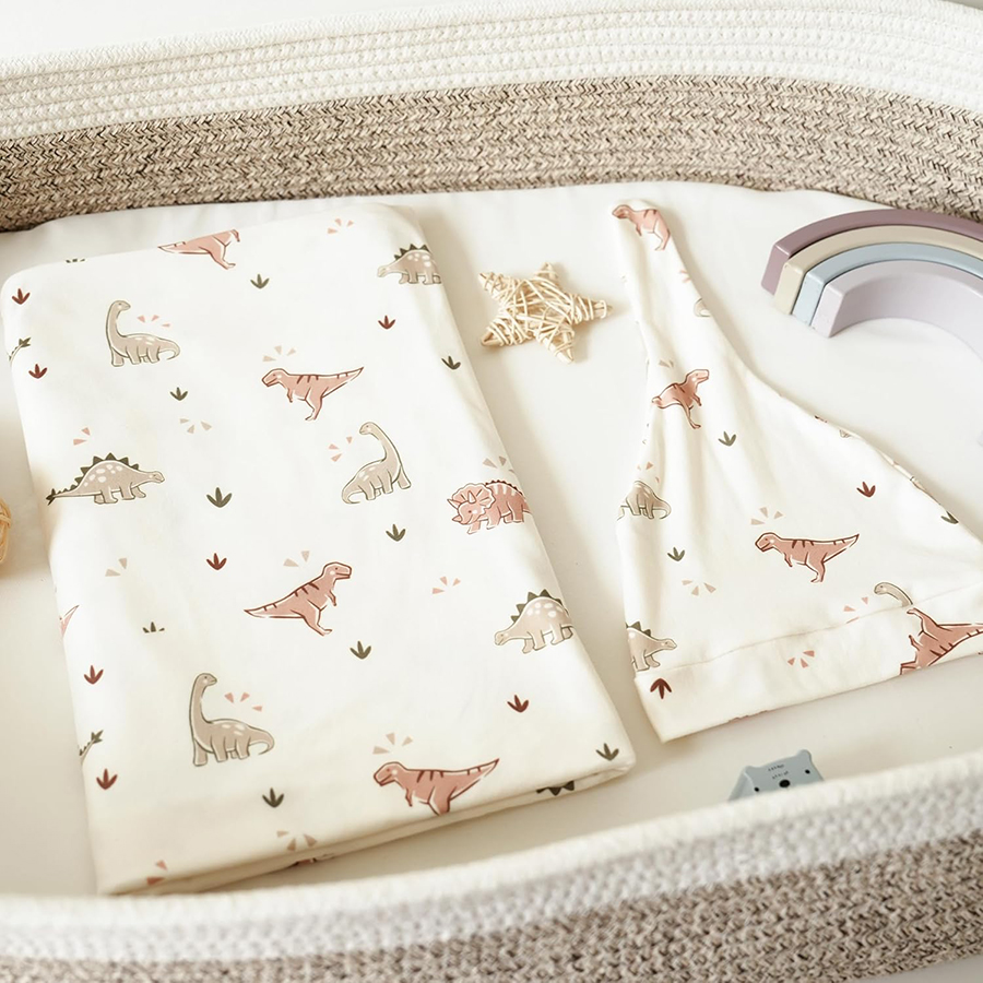 ผ้าห่อตัวเด็กอ่อนพร้อมชุดหมวกเ - Baby Nursery Sets บทวิจารณ์และราคา