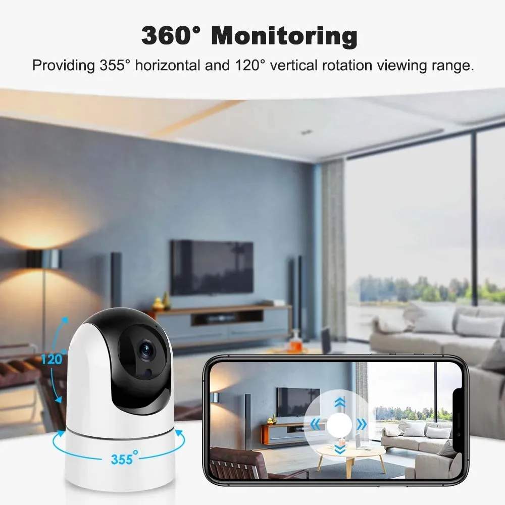 Tuya 5G WiFi IP กล้องในร่ม 6MP - Baby Nursery Camera บทวิจารณ์และราคา