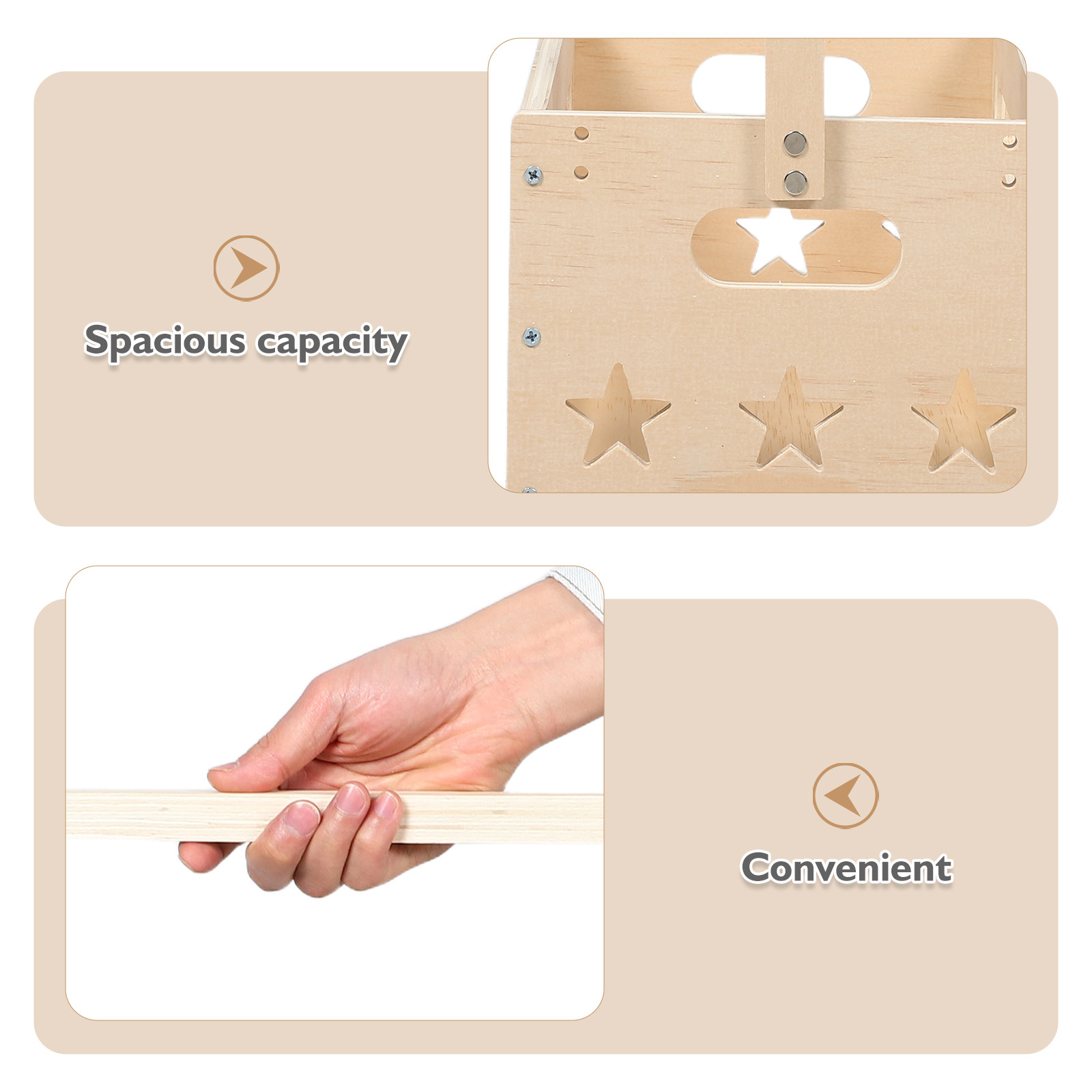 ลังไม้เก็บของสำหรับงานเลี้ยงต้ - Baby Nursery Storage บทวิจารณ์และราคา