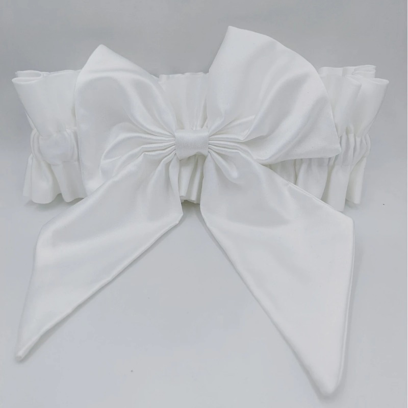ชุดผ้าซาตินหรูหราพร้อมโบว์ - ผ - Baby Nursery Sets บทวิจารณ์และราคา