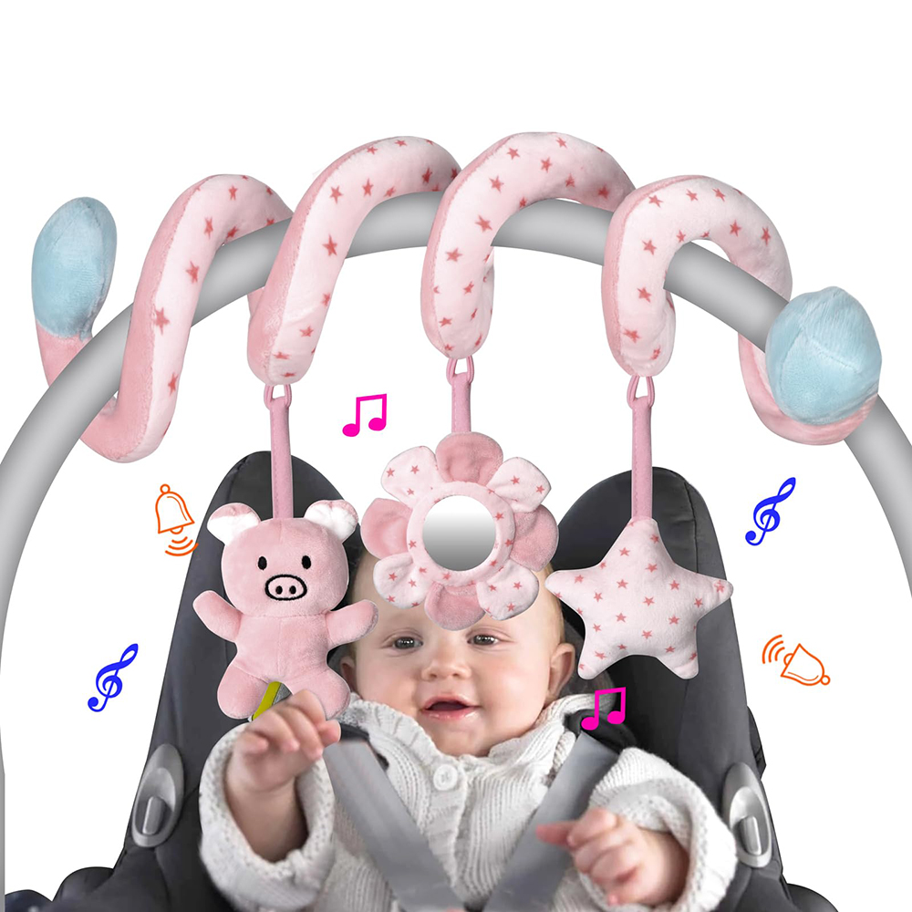 รถที่นั่งเด็กทารกกิจกรรมเกลียว - Baby Nursery Trolley บทวิจารณ์และราคา